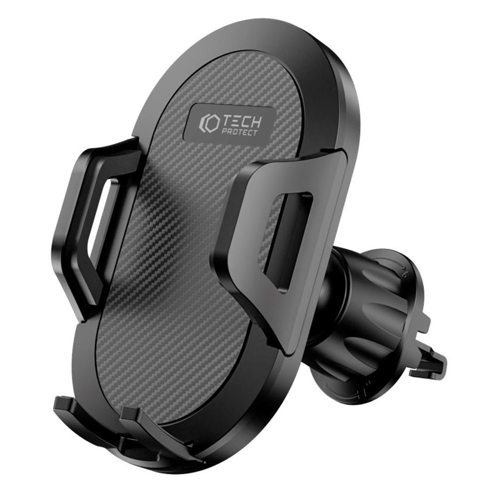 Tech-Protect V5 Mobilholder til Bil - Instrumentbræt & Ventilationsanlæg - Mobil: 50 - 90mm - Sort