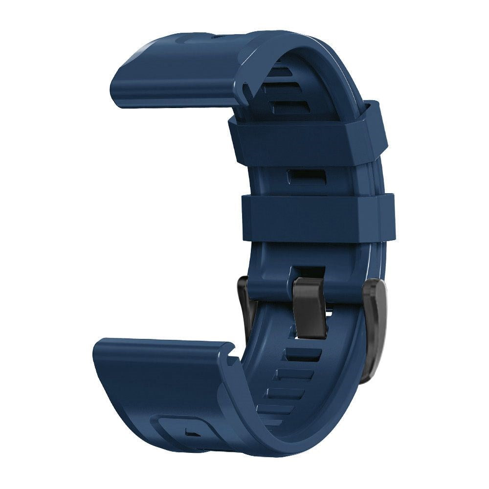 Universal Garmin 26 mm QuickFit Iconband Tech-Protect Line silikonstropp - Marineblå