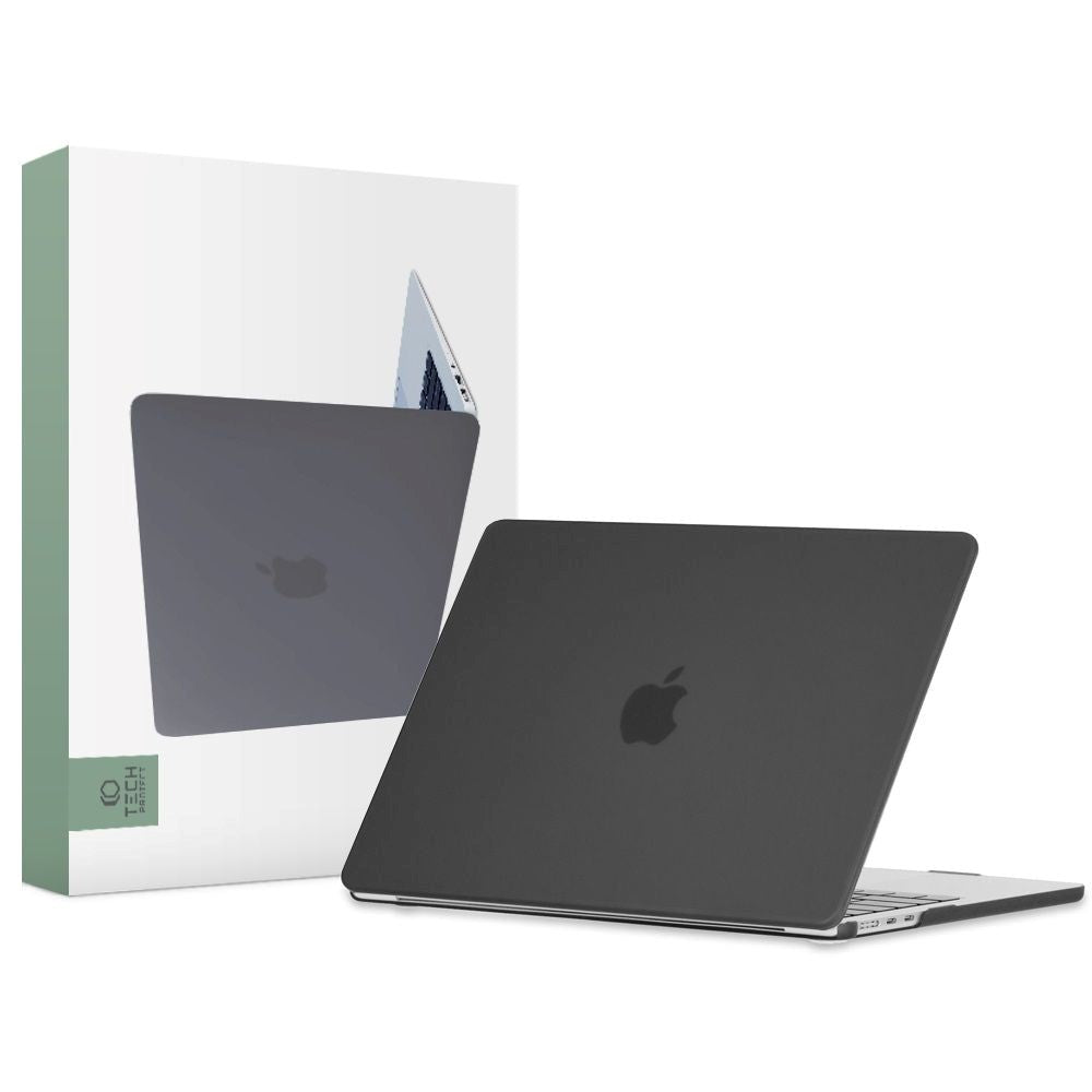 MacBook Air 13" M2/M3/M4 (2022-2025) - Tech-Protect Smartshell-deksel - Matt svart
