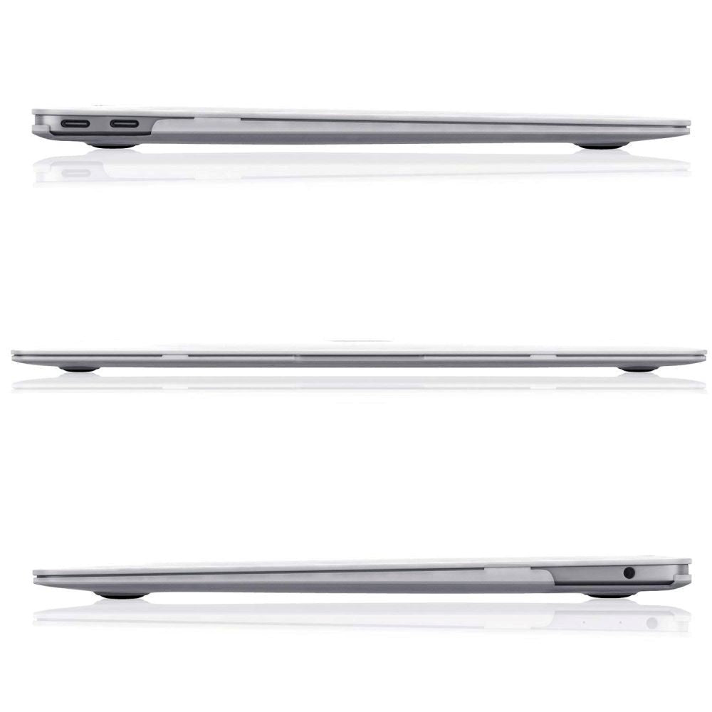MacBook Air 13" M2/M3/M4 (2022-2025) - Tech-Protect Smartshell-deksel - Krystallklart