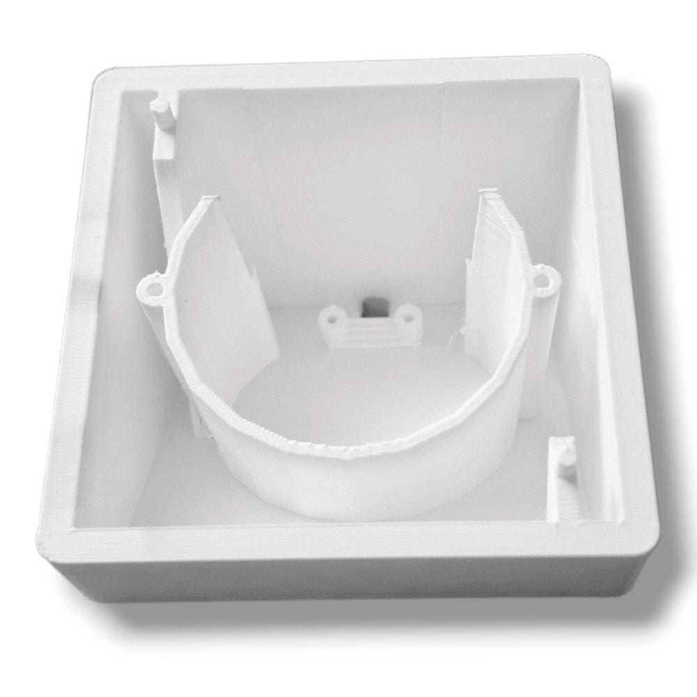 Light Solutions - Shelly Wall Display Bordstativ - 35 grader - Hvit