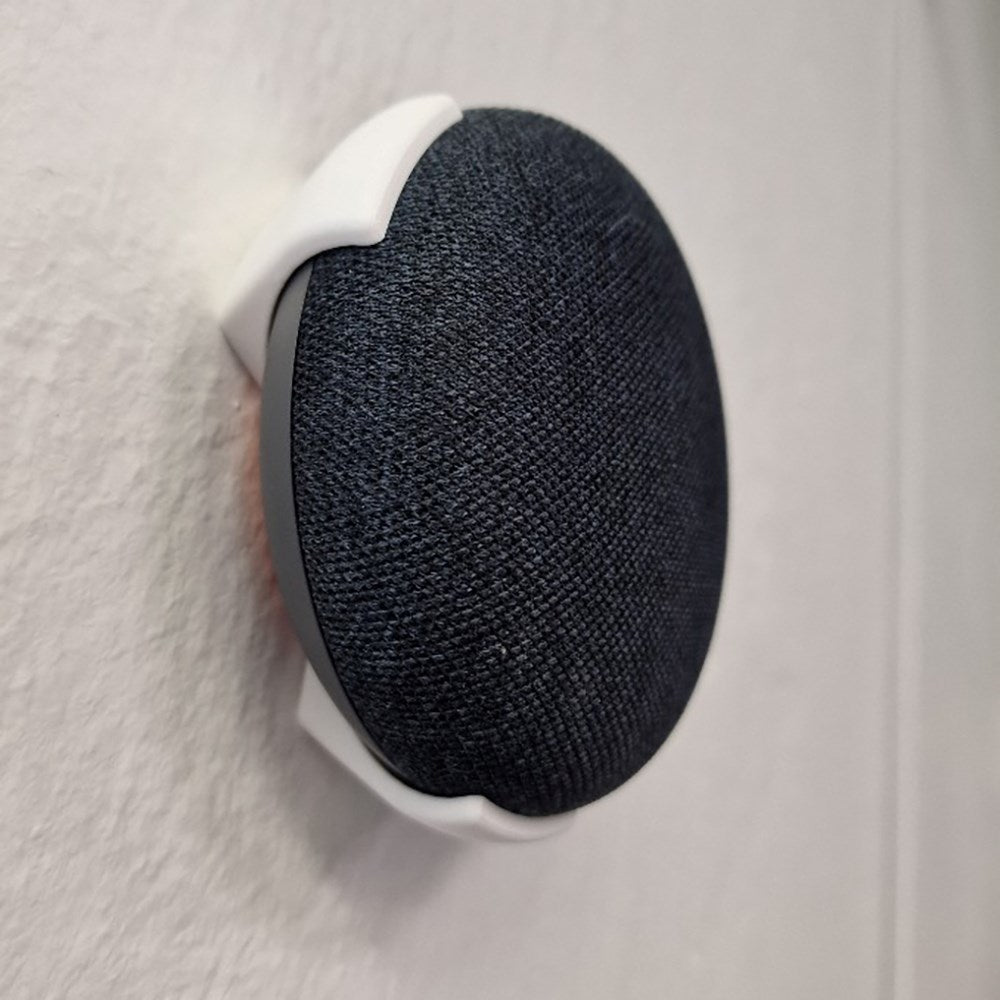 Light Solutions - Veggfeste for Google Nest Mini - Hvit