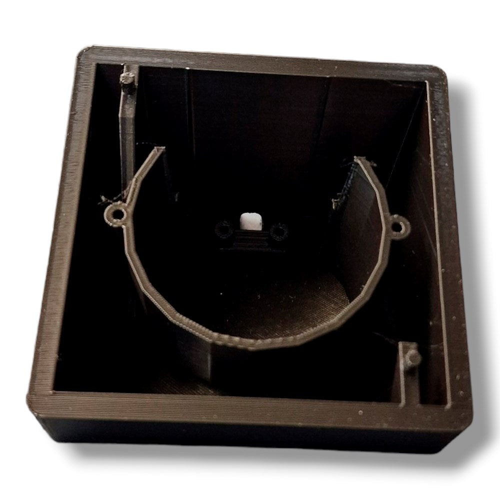 Light Solutions - Shelly Wall Display Bordstander - 35 Grader - Sort