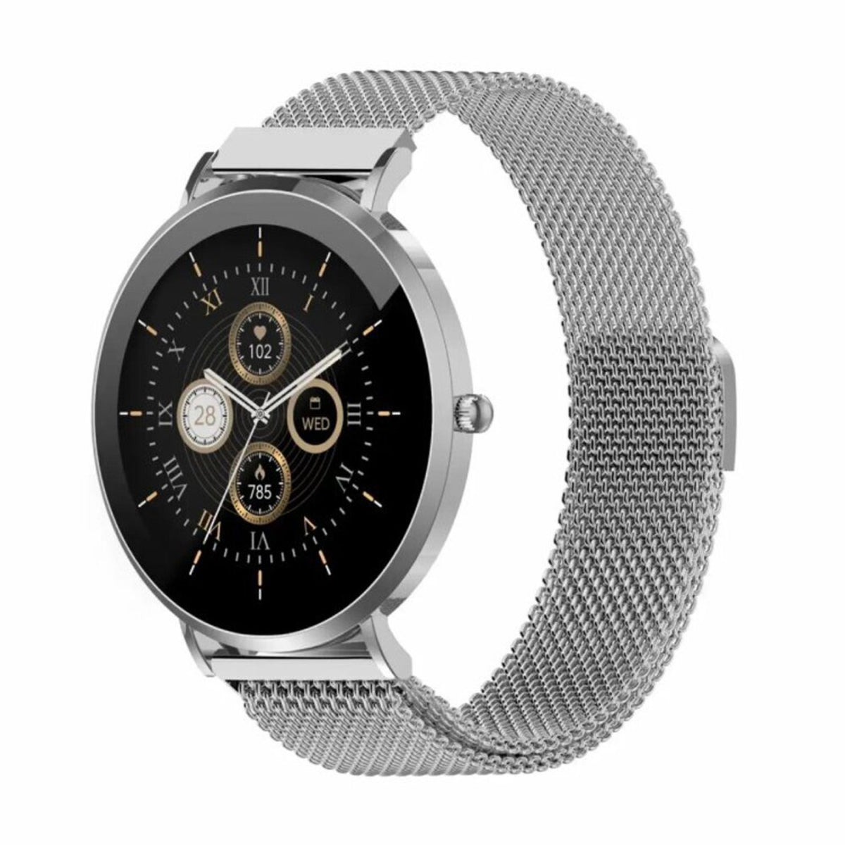 Denver SWC-394S Smartwatch m. Sundhedssporing - Sølv