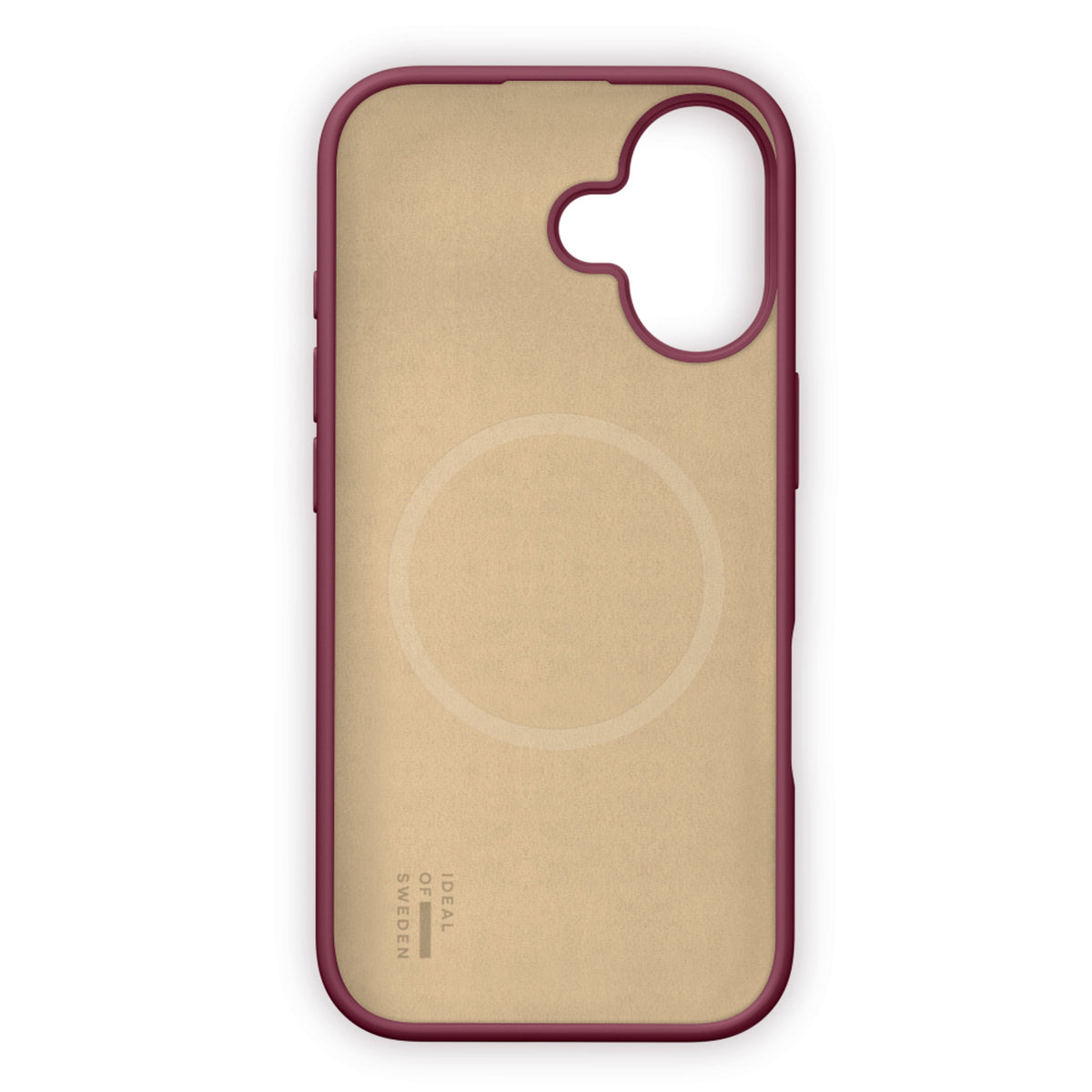 iPhone 17 iDeal Of Sweden Silikone Cover - MagSafe Kompatibelt - Fine Wine Bloom