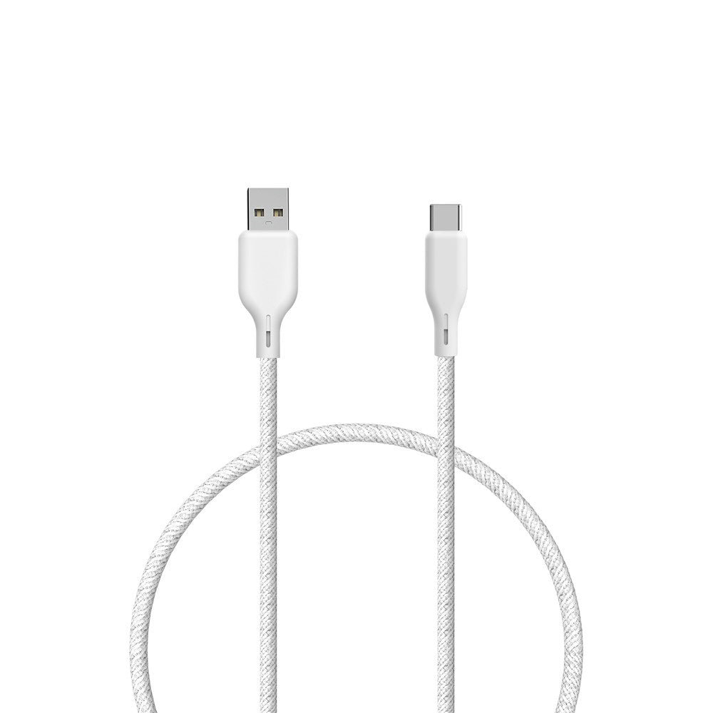 Upström Essentials USB-A til USB-C-kabel 60W 1,2m - Hvit