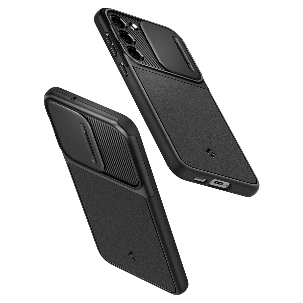Samsung Galaxy S23 Spigen Optik Armor Bakdeksel - Svart