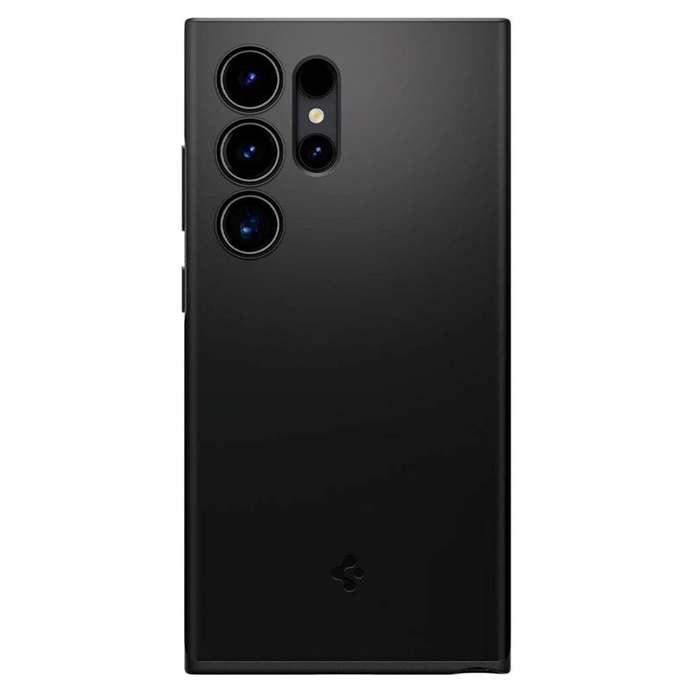 Samsung Galaxy S24 Ultra Spigen Thin Fit Bagside Cover - Sort