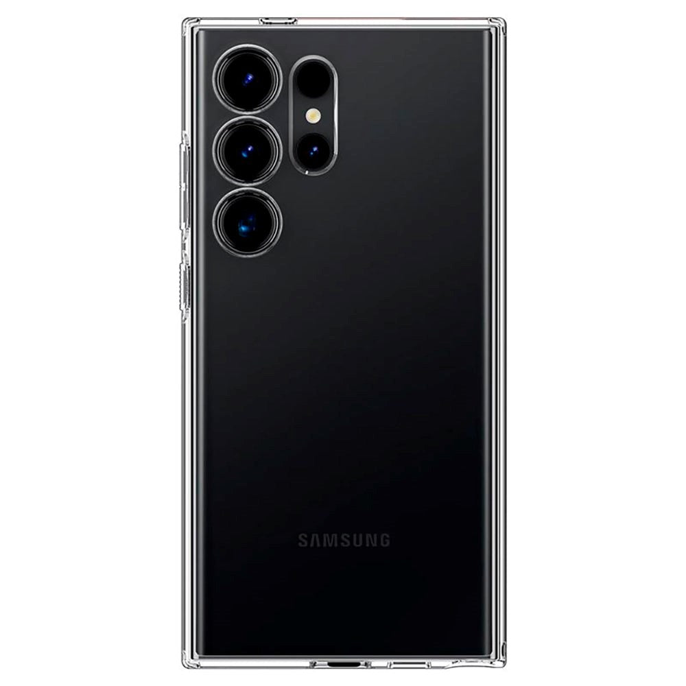 Samsung Galaxy S24 Ultra Liquid Crystal Cover - Gjennomsiktig