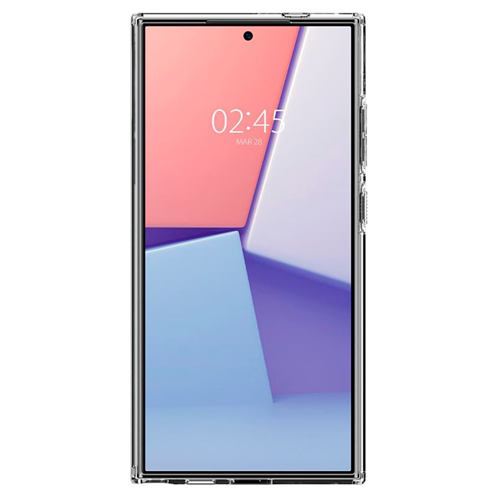 Samsung Galaxy S24 Ultra Liquid Crystal Cover - Gjennomsiktig