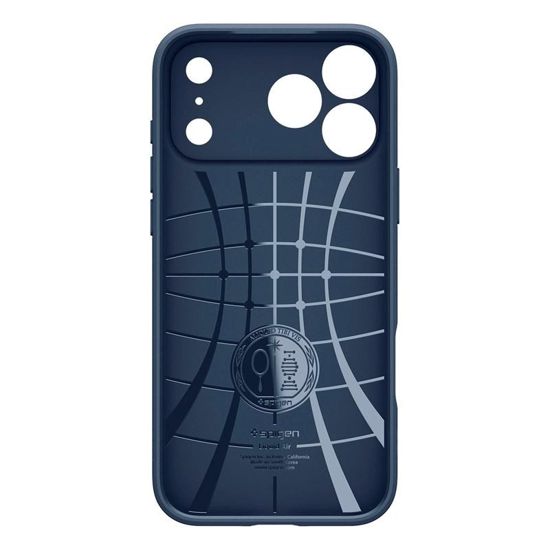 Spigen - iPhone 17 Pro Max - Liquid Air Cover - Blå