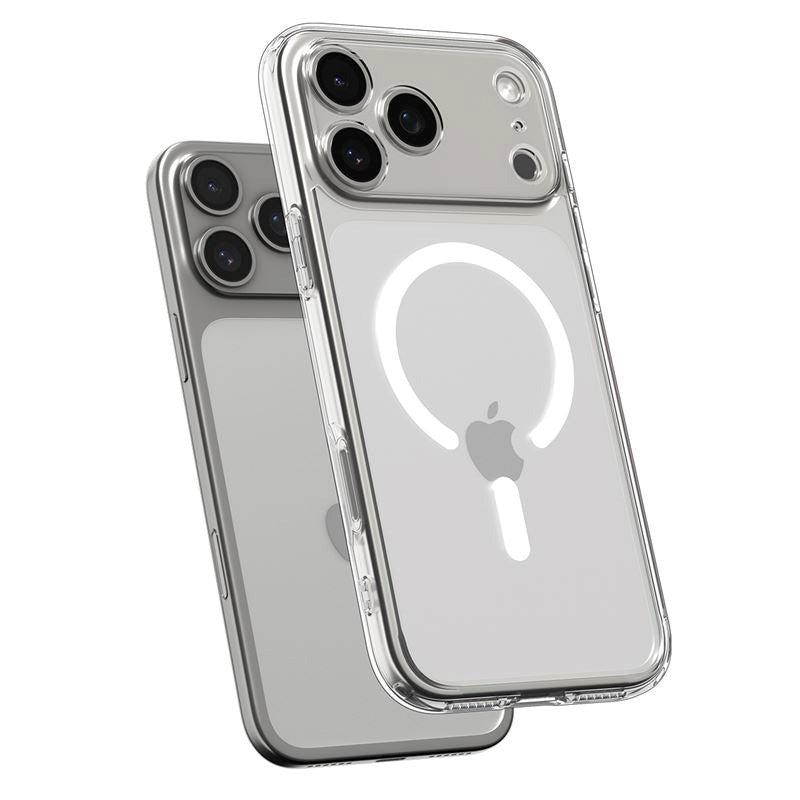 Spigen Ultra Hybrid Cover - iPhone 17 Pro - MagSafe Kompatibel - Gennemsigtig