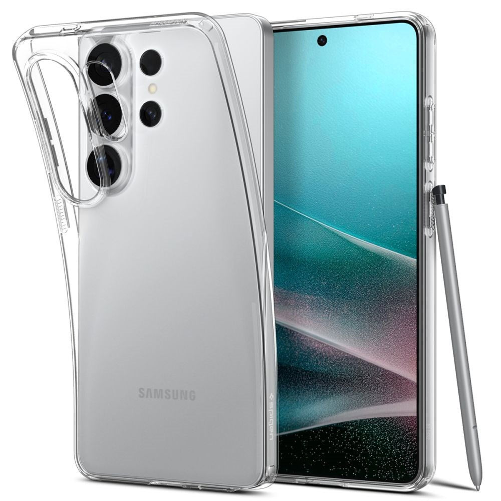 Spigen Samsung Galaxy S26 Ultra Liquid Crystal Bagside Cover - Gennemsigtig