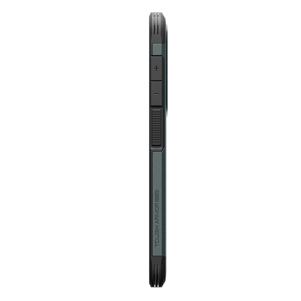 Spigen Samsung Galaxy S26+ (Plus) Tough Armor Hybrid Mobil Cover - MagSafe Kompatibel - Grøn