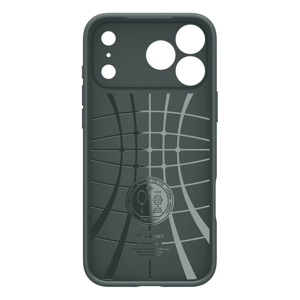 iPhone 18 Pro / 17 Pro Spigen Liquid Air Bagside Cover - Grøn