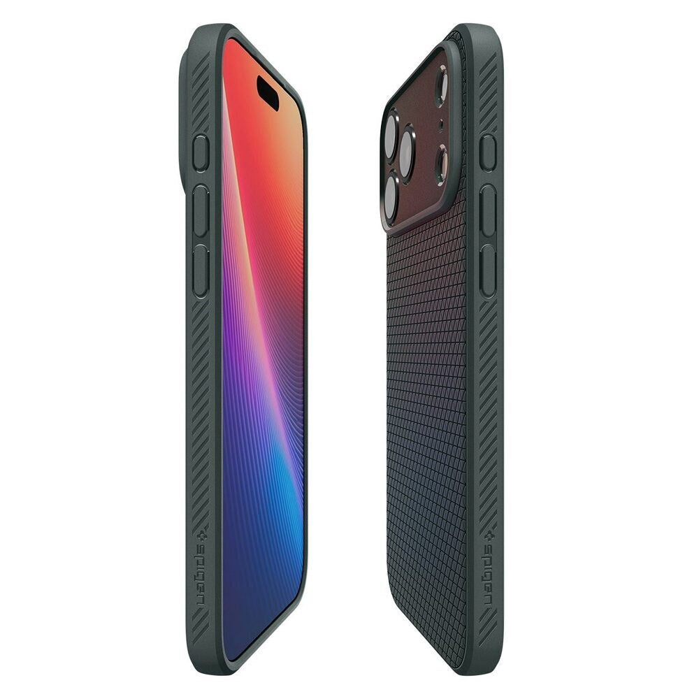 iPhone 18 Pro Max / 17 Pro Max Spigen Liquid Air Bagside Cover - Grøn