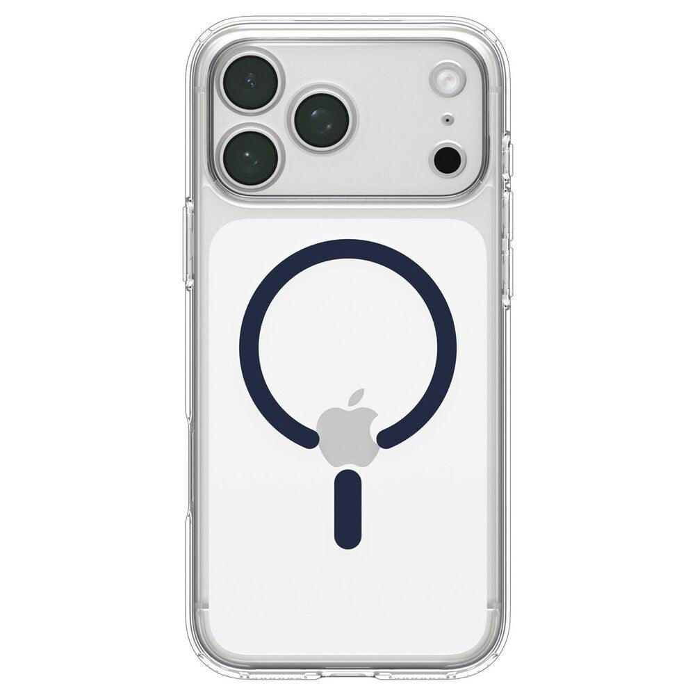 iPhone 18 Pro / 17 Pro Spigen Ultra Hybrid Bagside Cover - MagSafe Kompatibel - Gennemsigtig / Blå