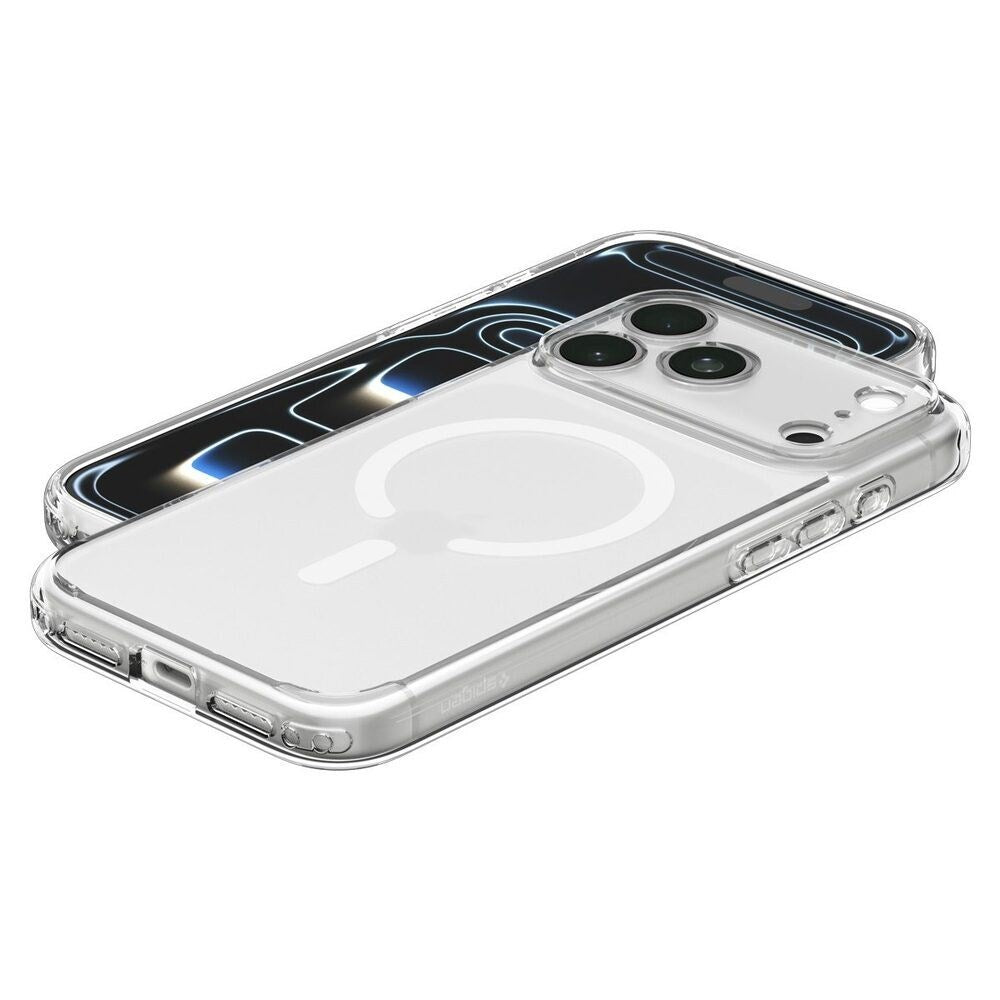 iPhone 18 Pro / 17 Pro Spigen Ultra Hybrid Bagside Cover - MagSafe Kompatibel - Mat Hvid