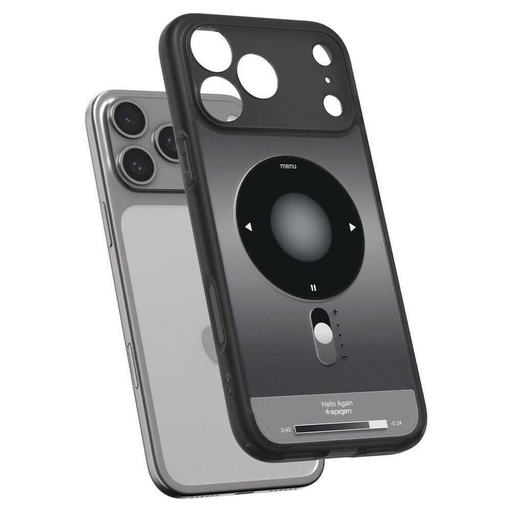 iPhone 18 Pro Max / 17 Pro Max Spigen Ultra Hybrid Bagside Cover - MagSafe Kompatibel - Sort