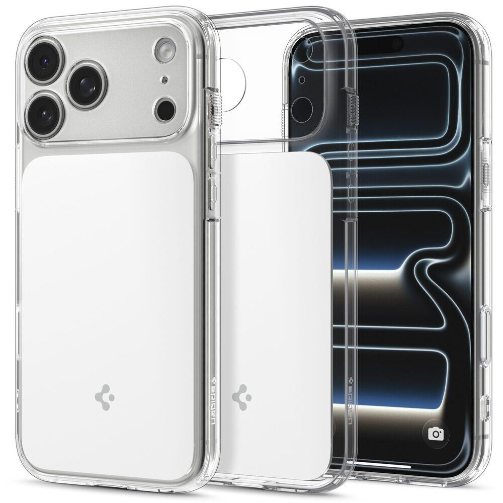 iPhone 18 Pro Max / 17 Pro Max Spigen Ultra Hybrid T Bagside Cover - MagSafe Kompatibel - Hvid