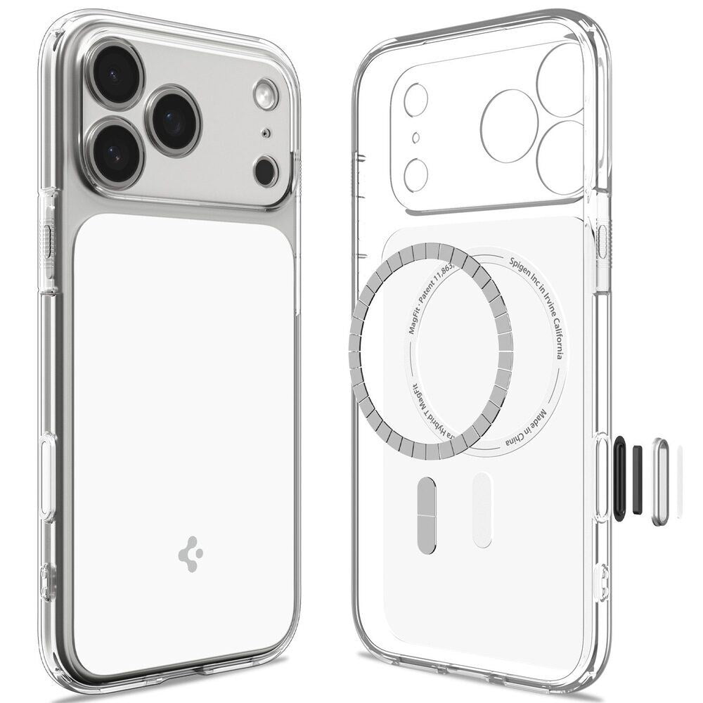 iPhone 18 Pro Max / 17 Pro Max Spigen Ultra Hybrid T Bagside Cover - MagSafe Kompatibel - Hvid