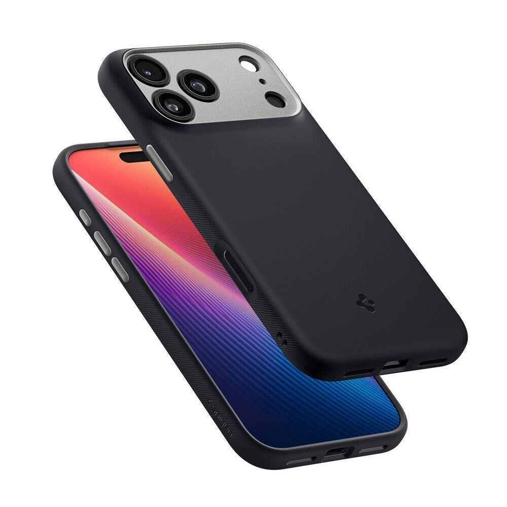 iPhone 18 Pro / 17 Pro Spigen Nano Pop Bagside Cover - MagSafe Kompatibel - Sort