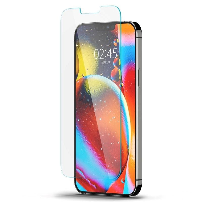 iPhone 14 Plus / 13 Pro Max Spigen EZ Fit Glas.tR Beskyttelsesglas 2 Stk. - Case Friendly - Gennemsigtig