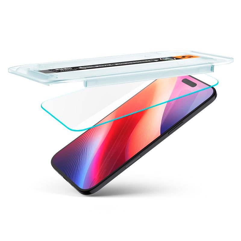 Spigen iPhone Air Glass tR EZ Fit Pro HD Skærmbeskyttelsesglas - Gennemsigtig