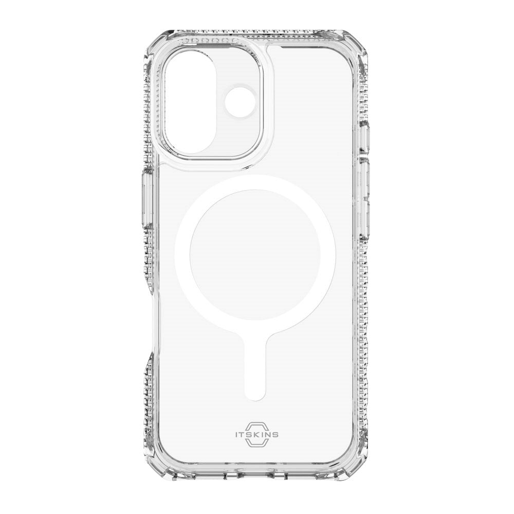 iPhone 17 ITSKINS Hybrid MagClear Case - MagSafe Kompatibel - Gennemsigtig
