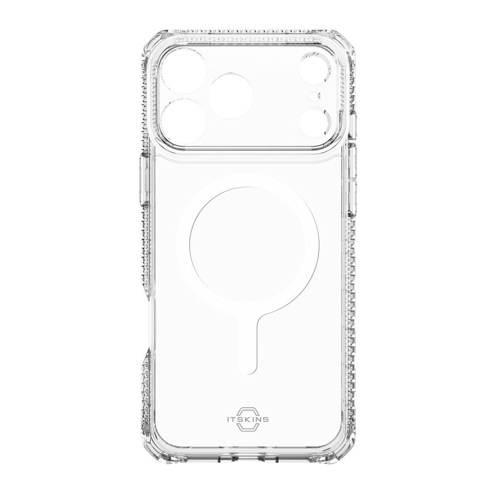 iPhone 17 Pro Max ITSKINS Hybrid MagClear Case - MagSafe Kompatibel - Gennemsigtig