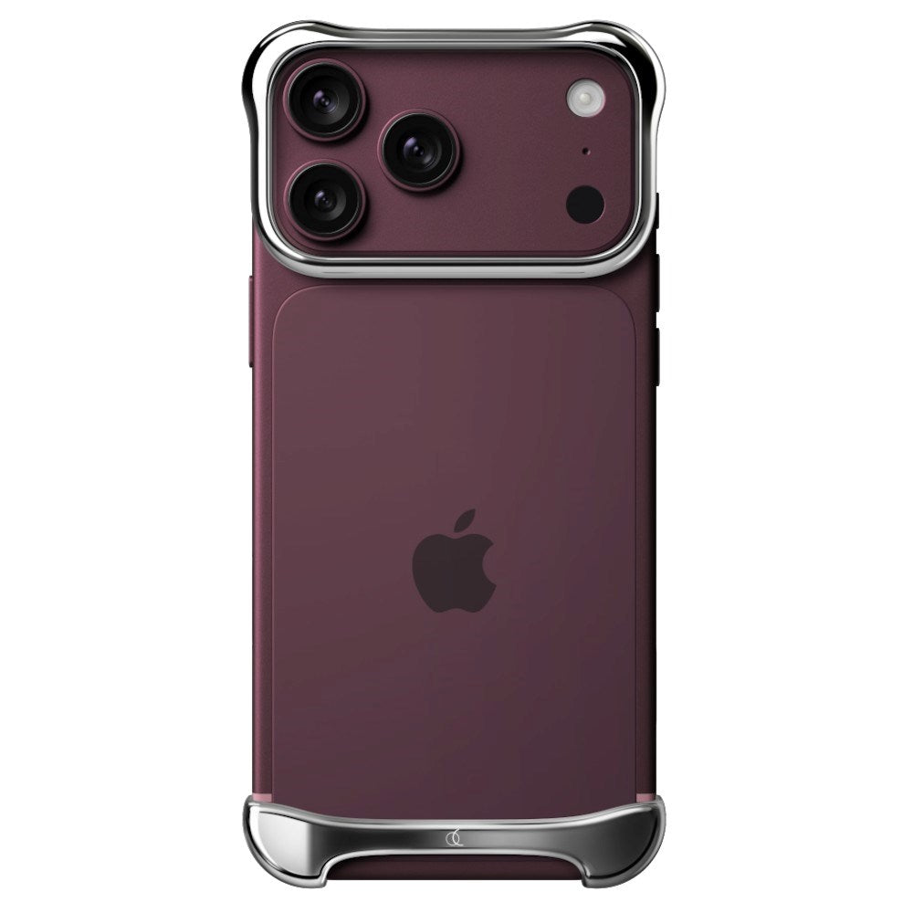 Arc Pulse Aluminum Bumper Cover - iPhone 18 Pro Max - Silver