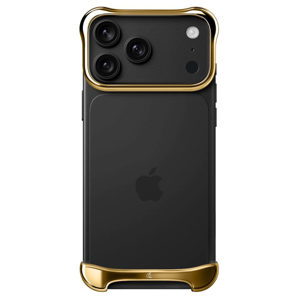 Arc Pulse Aluminum Bumper Cover - iPhone 18 Pro Max - Gold