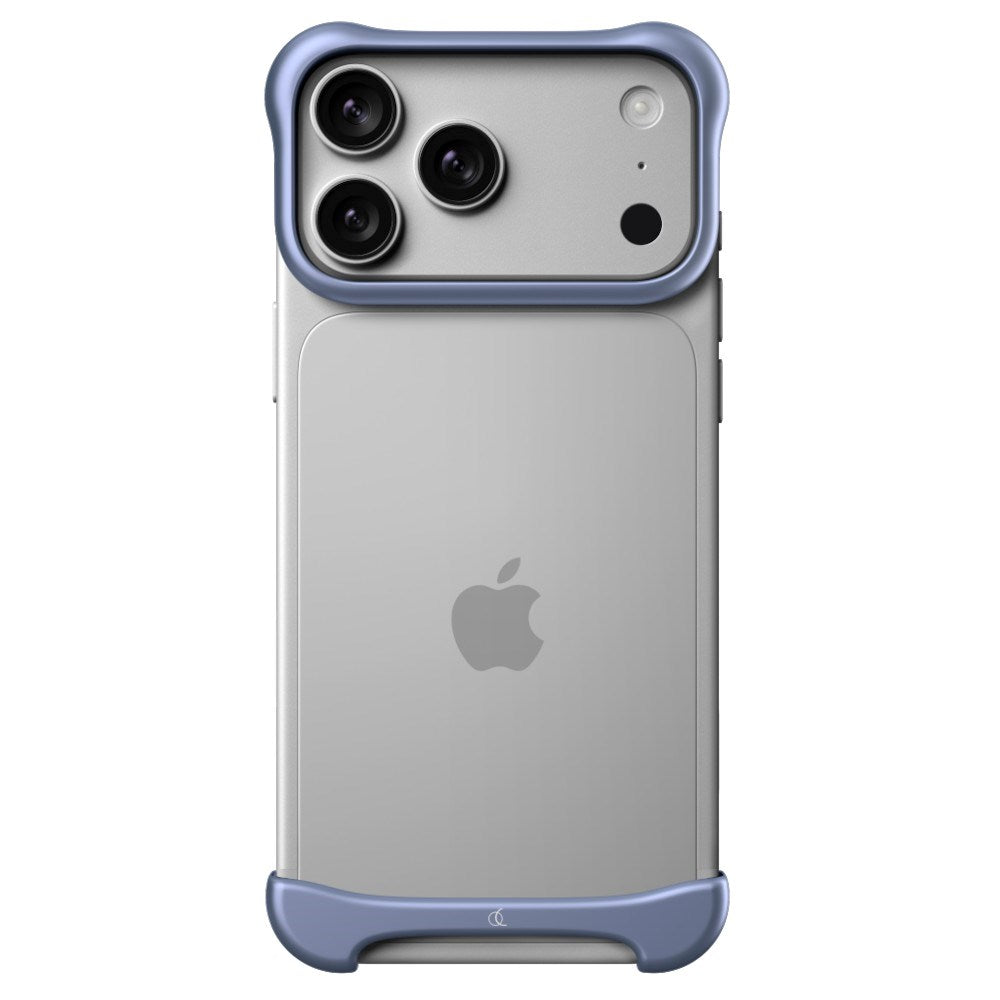 Arc Pulse Aluminum Bumper Cover - iPhone 18 Pro Max - Matte Light Blue