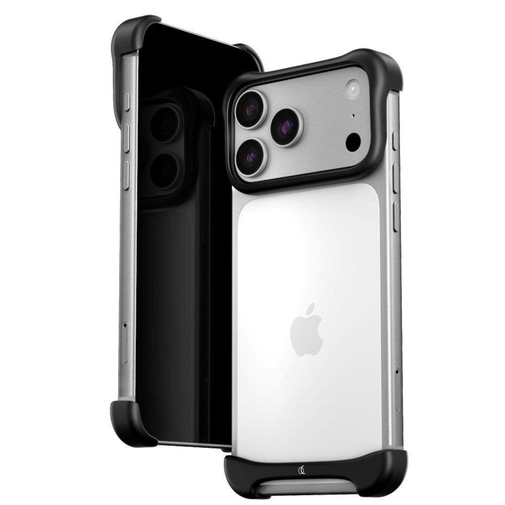 Arc Pulse Aluminum Bumper Cover - iPhone 18 Pro Max - Matte Black
