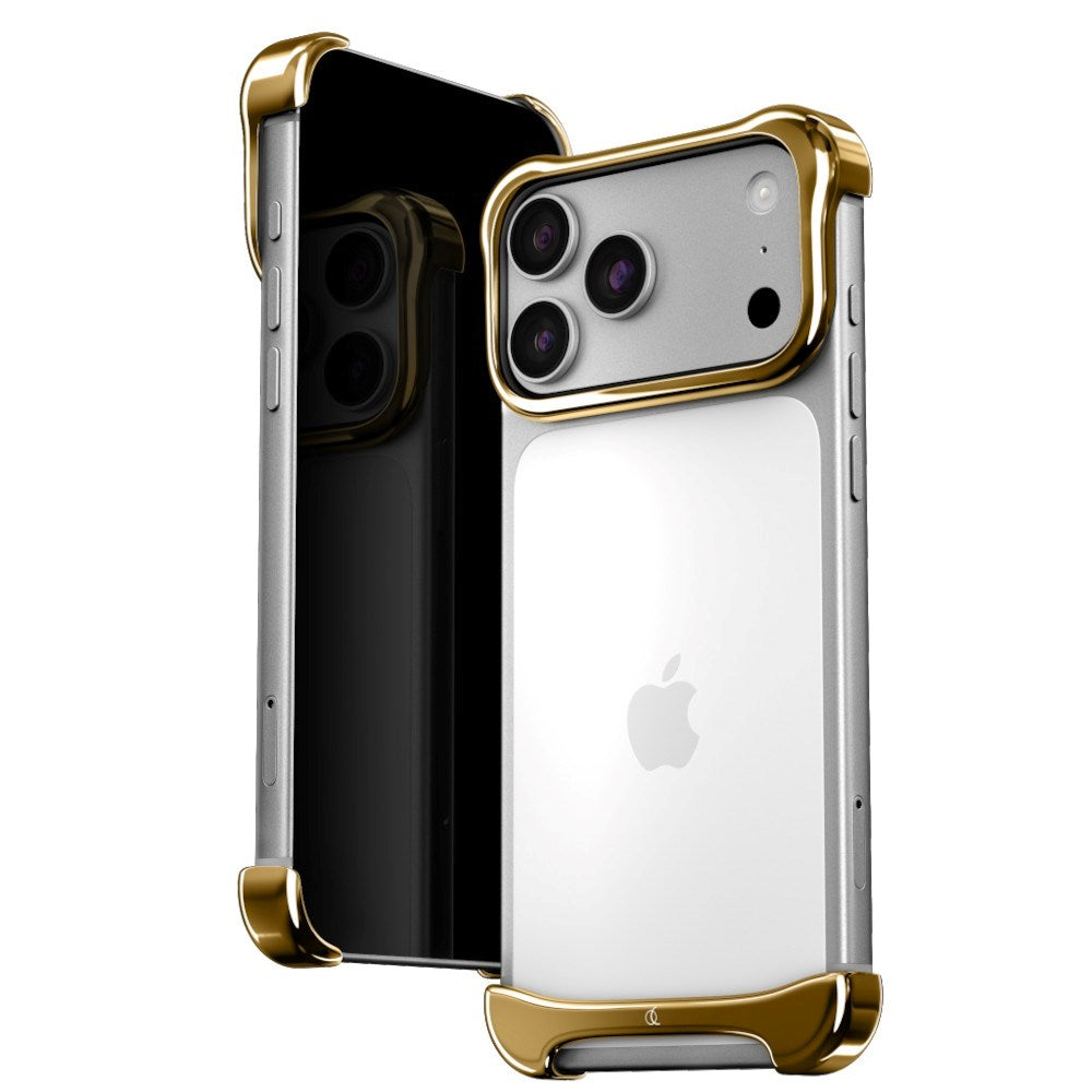 Arc Pulse Aluminum Bumper Cover - iPhone 18 Pro - Gold