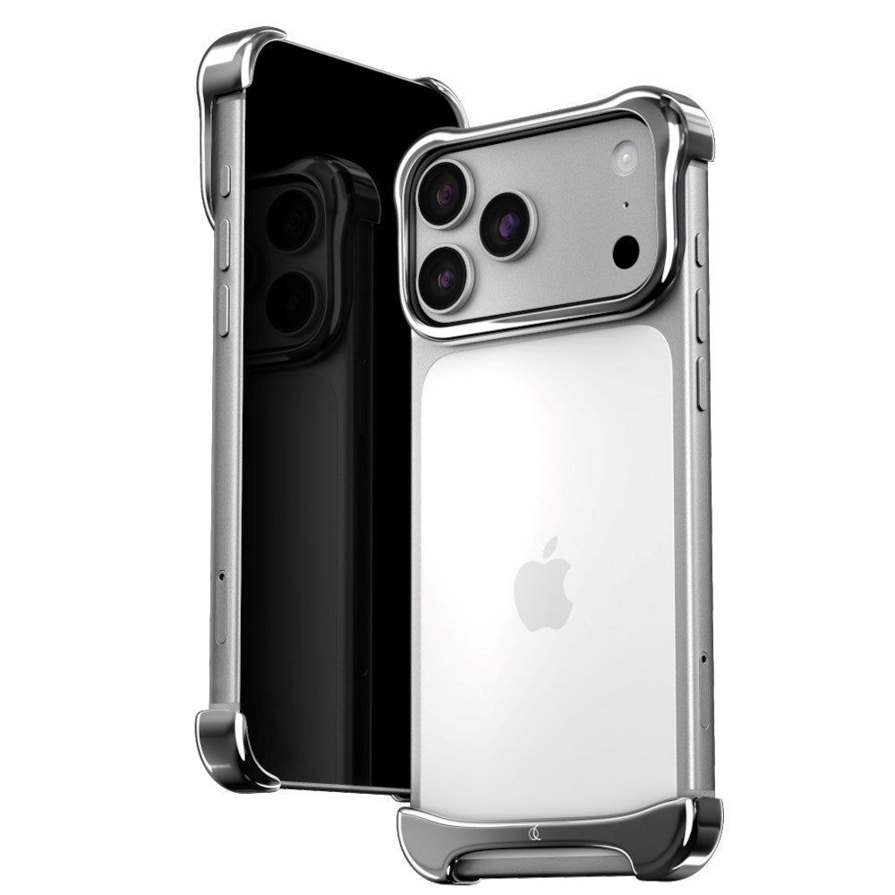 Arc Pulse Aluminum Bumper Cover - iPhone 18 Pro Max - Silver