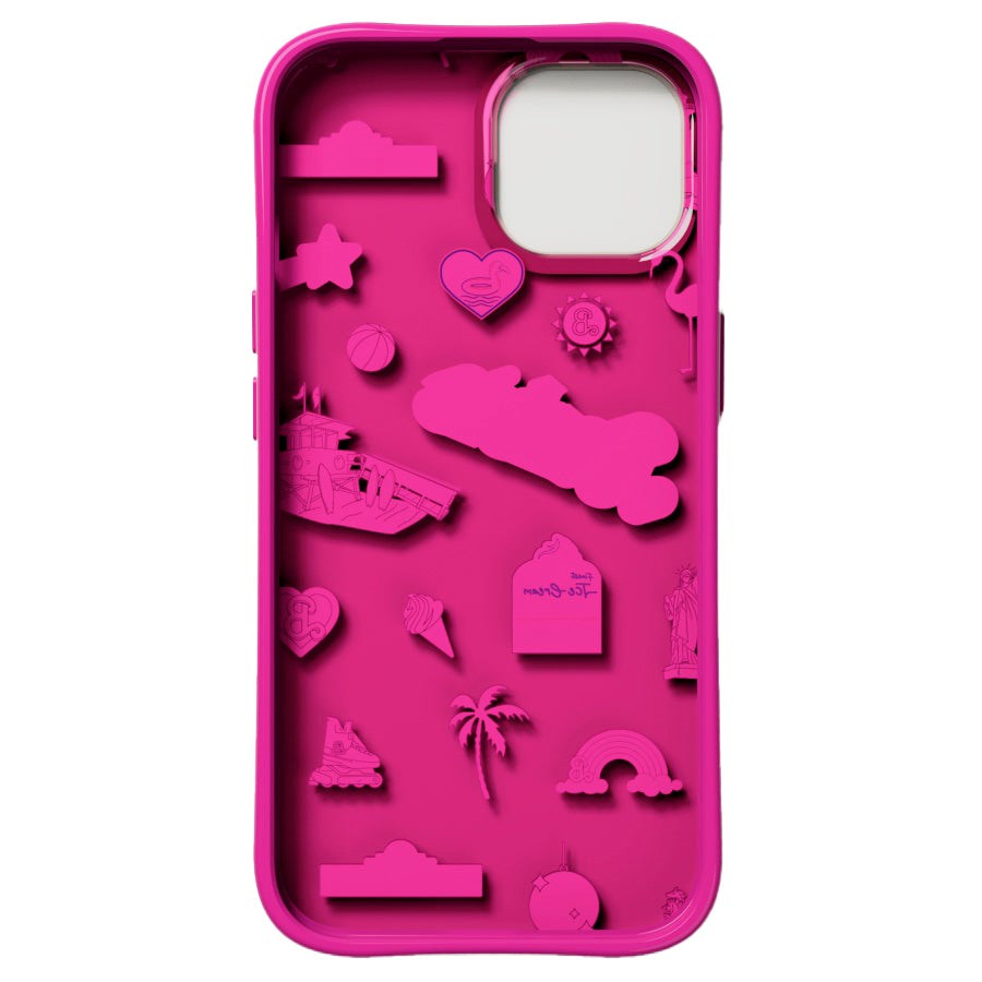 Nudient Form Case iPhone 15 Bakdeksel - Barbie Board