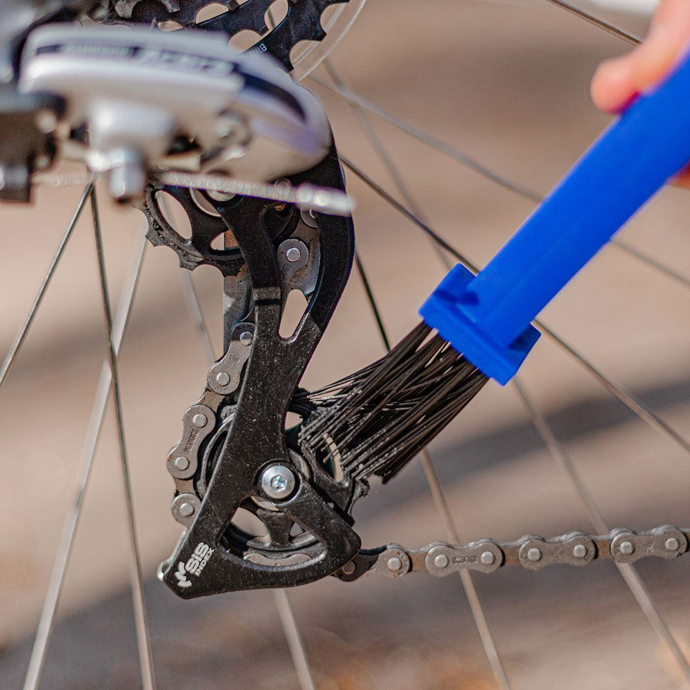 Forever Rensebørste til Cykel - Blå