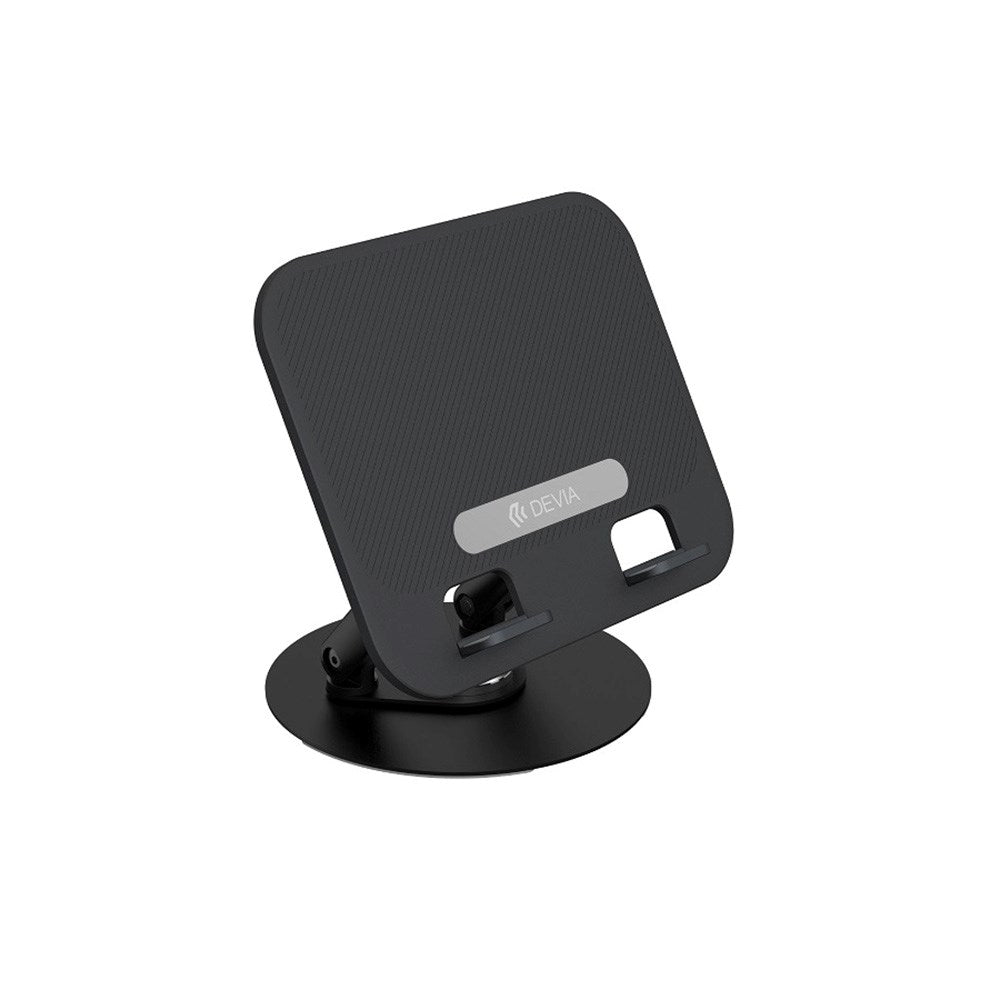 Devia-stativ for datamaskin og nettbrett - Roterbart og sammenleggbart - Svart