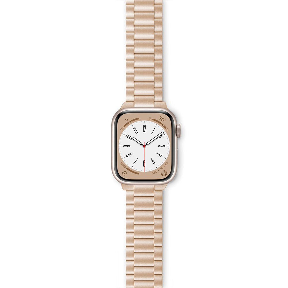 Apple Watch (42/44/SE/45/46/49 mm) Epico Metal Watch Strap - Starlight