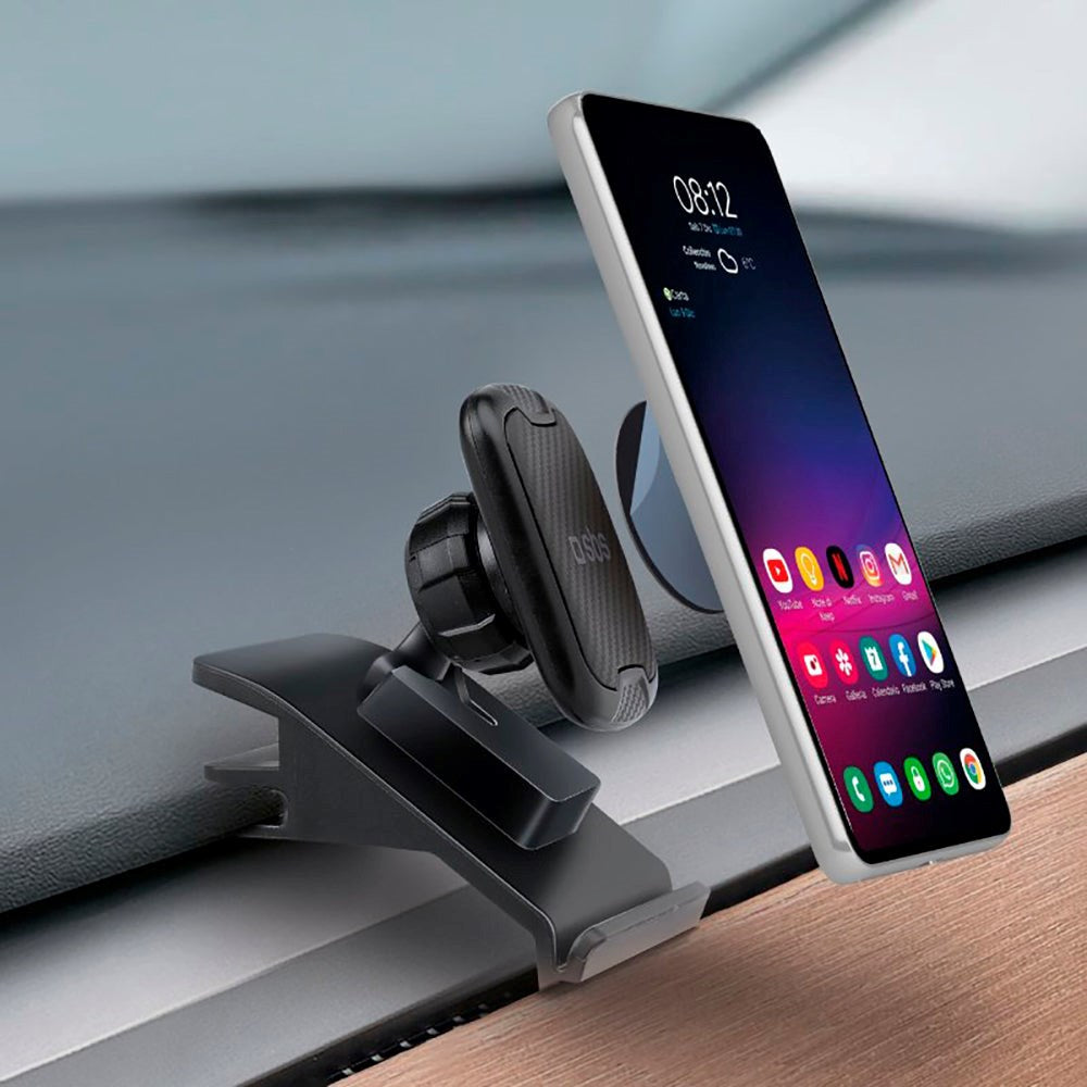 SBS Magnetisk Mobiltelefonholder for Tesla - Svart