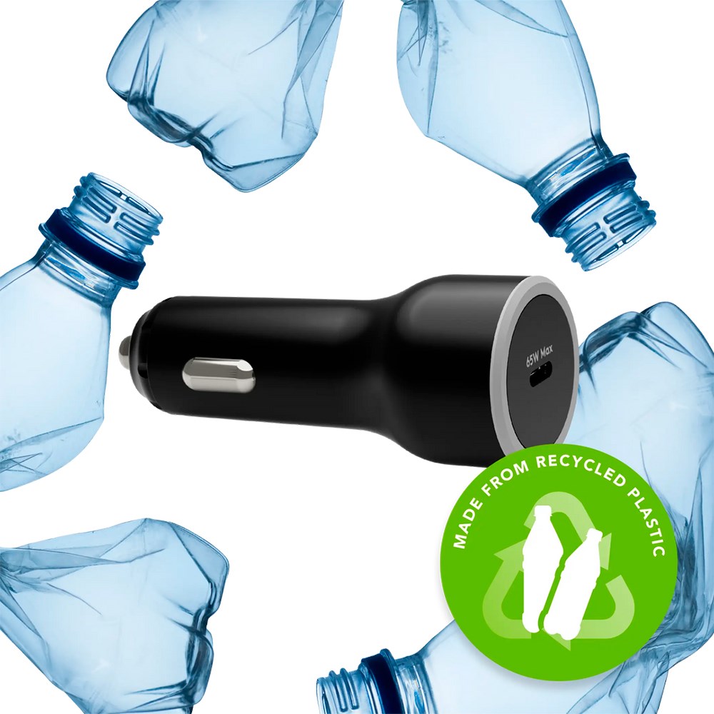 dbramante1928 65W USB-C billader – Bærekraftig – Rask lading – Svart