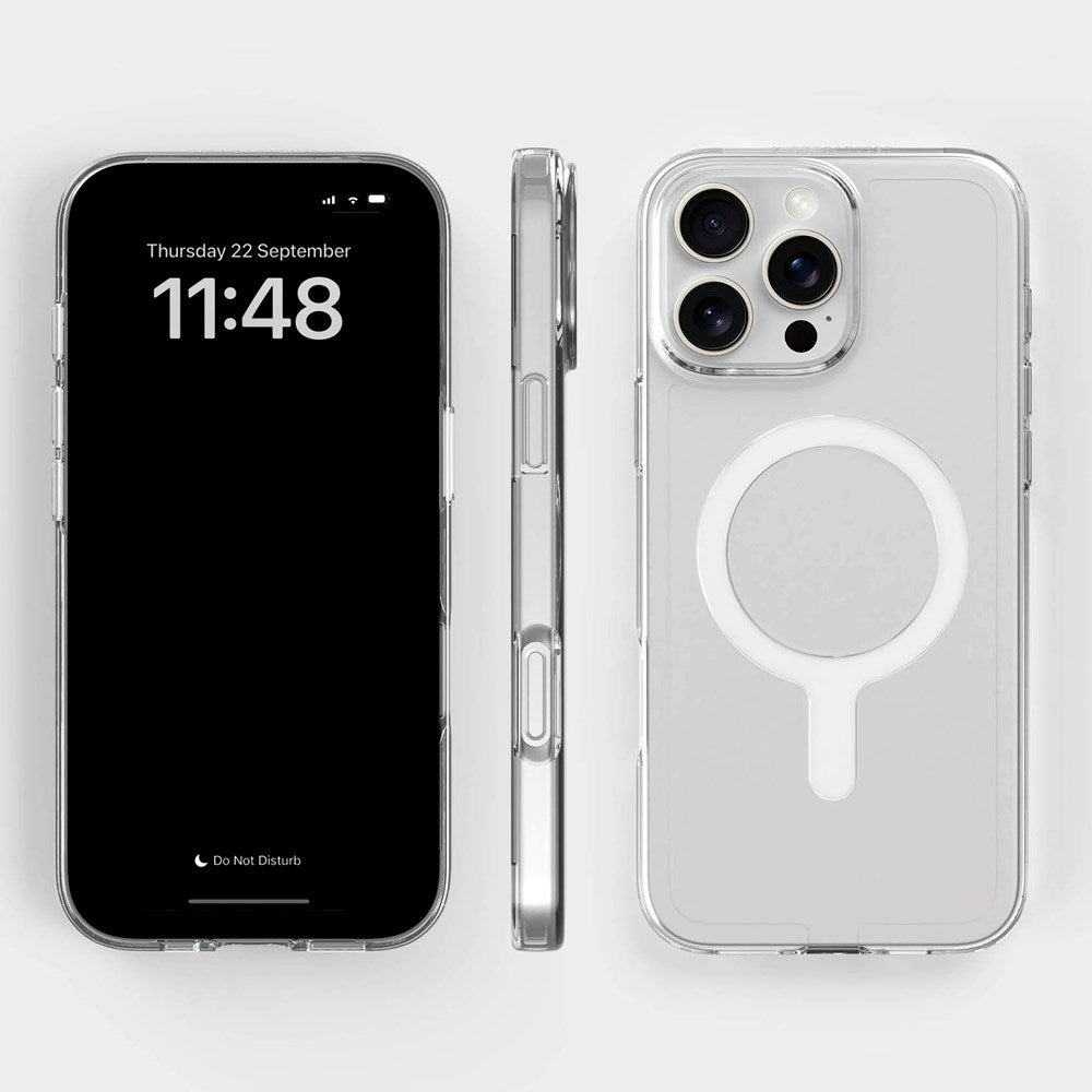 agood company iPhone 16 Pro Max CLRPRTCT 100 % resirkulert plastdeksel - gjennomsiktig / klar