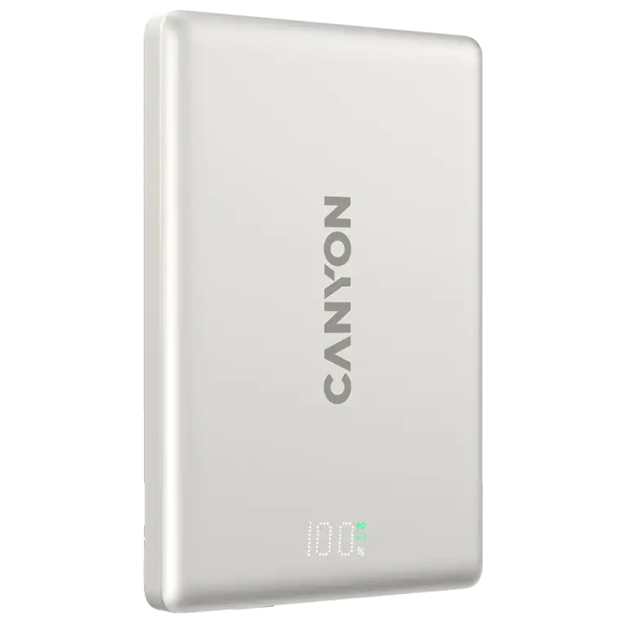 Canyon OnPower 500 PowerBank - 5000 mAh - MagSafe Kompatibel - Beige