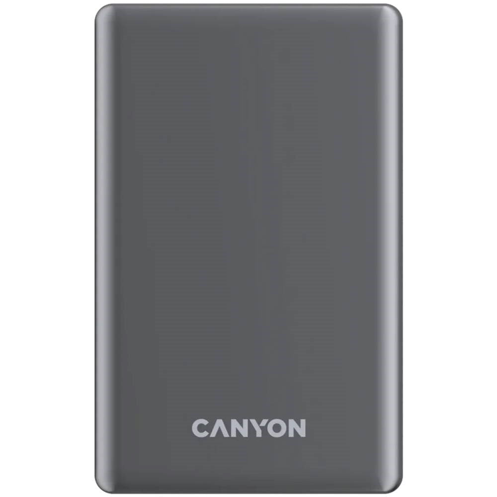 Canyon OnPower 510 PowerBank - 10.000 mAh - MagSafe Kompatibel - Grå
