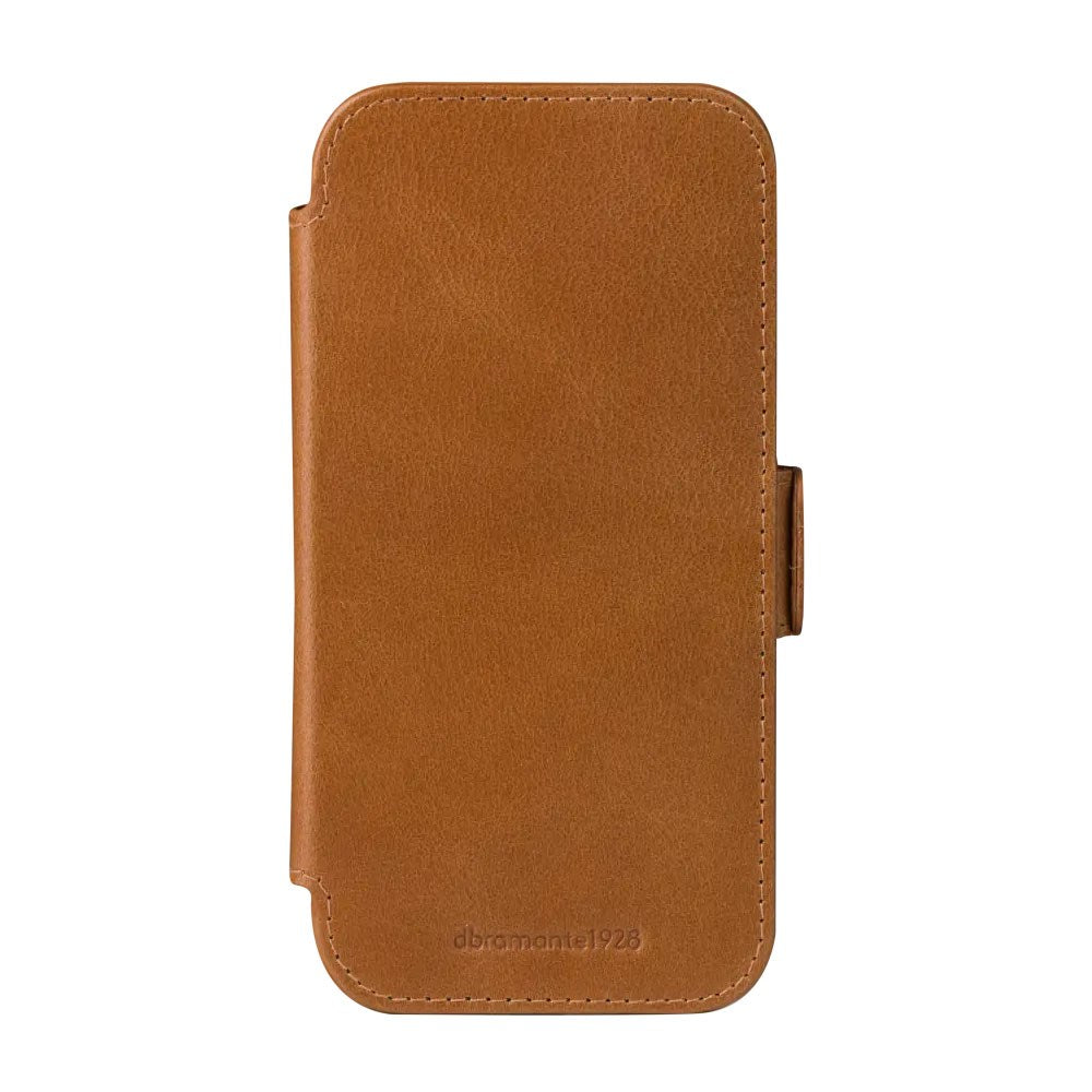 dbramante1928 iPhone 17 Copenhagen Flip Cover m. Ståfunktion - Tan