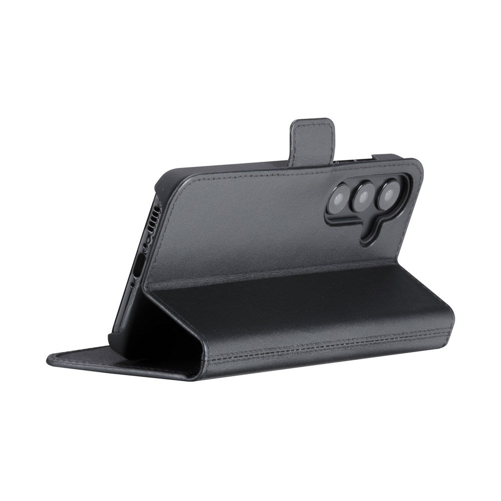 dbramante1928 Copenhagen - Samsung Galaxy S25 Ultra - Tynt deksel i ekte skinn m. Lommebok - Svart