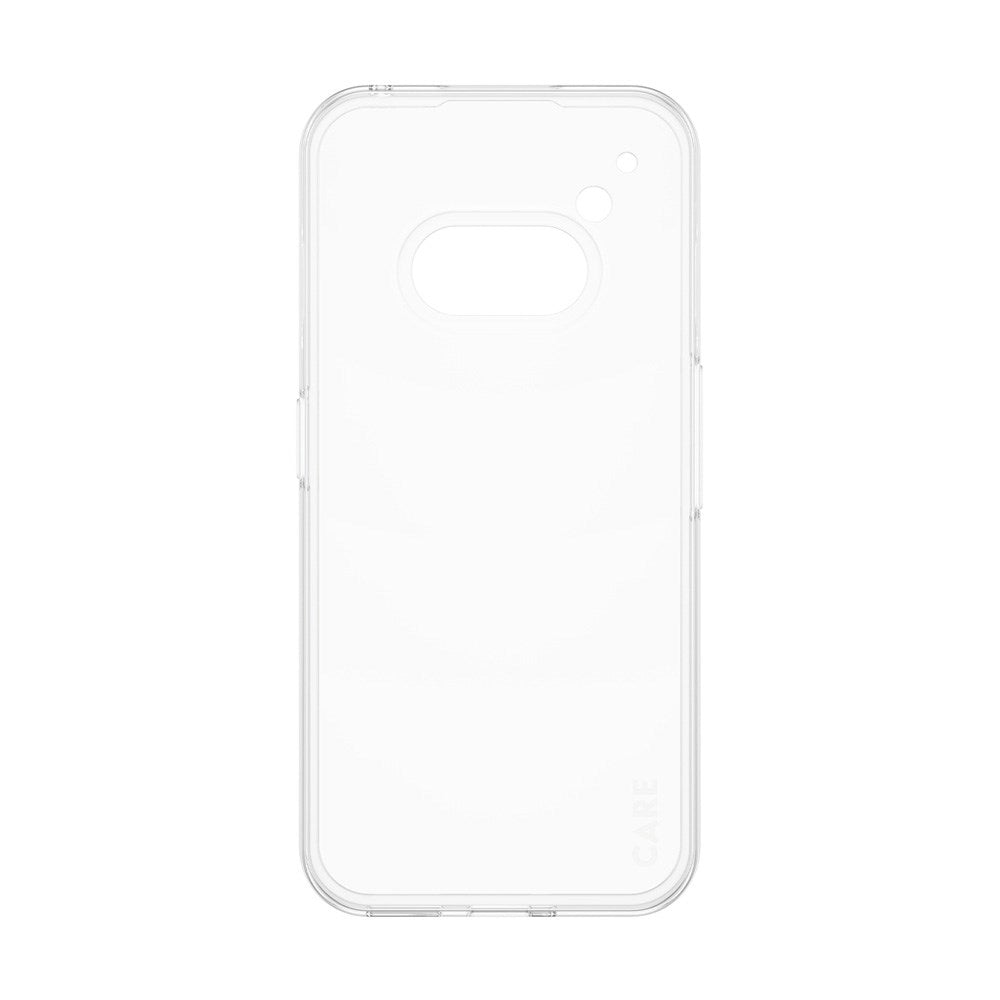 Nothing Phone (3a) Pro - CARE by PanzerGlass Fashionable Transparent X-Ray Soft Basic Cover - Gennemsigtig
