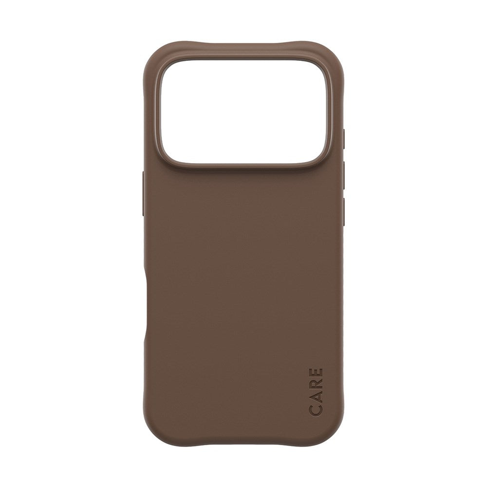 iPhone 17 Pro CARE by PanzerGlass Fashionable Samba Mobil Cover - MagSafe Kompatibel - Espresso