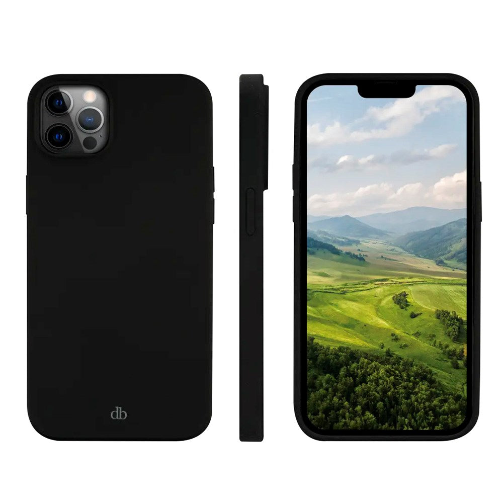 iPhone 12/12 Pro dbramante1928 Costa Rica Bagside Cover - 100% Genbrugsplastik - Night Black